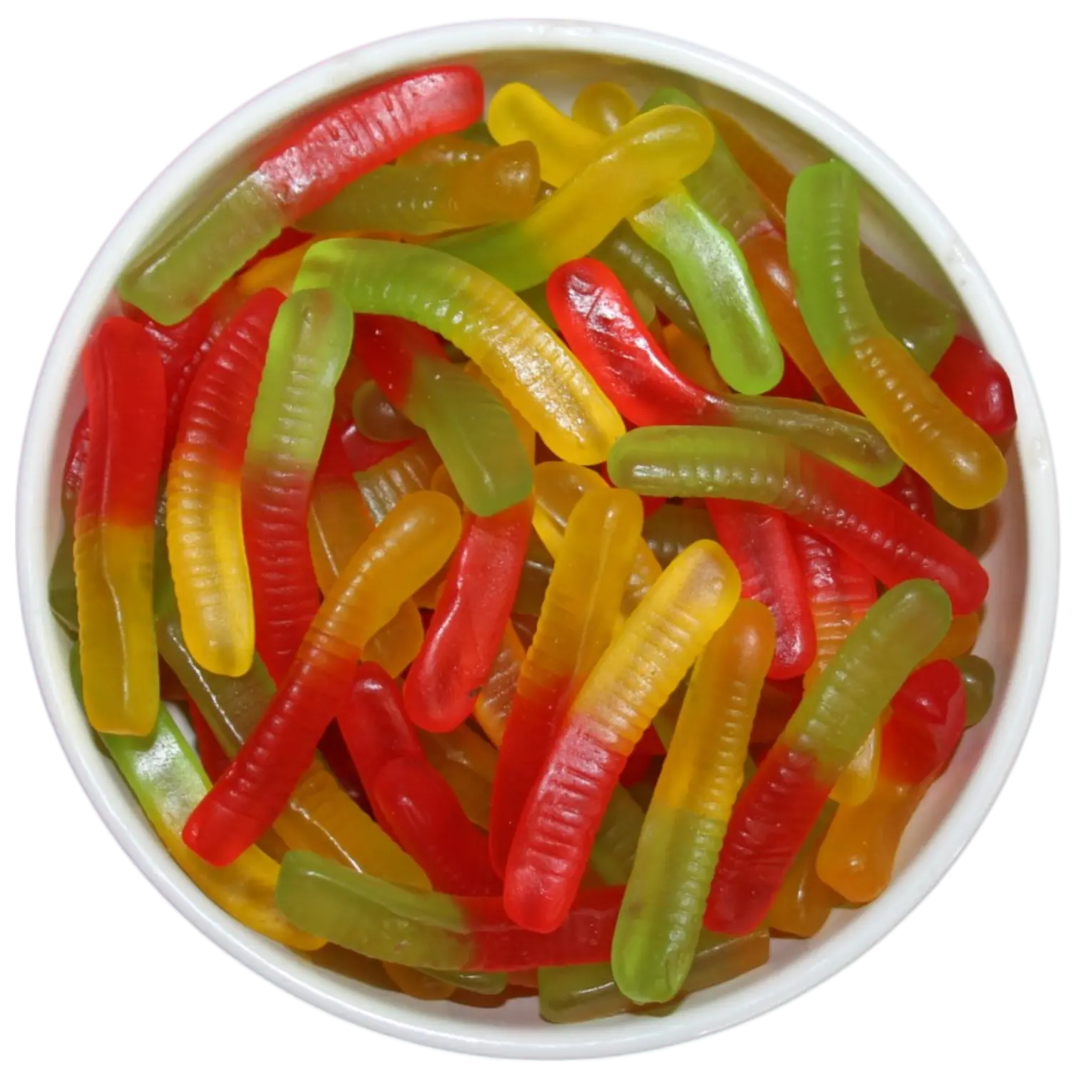 Dulces, comitas gusano